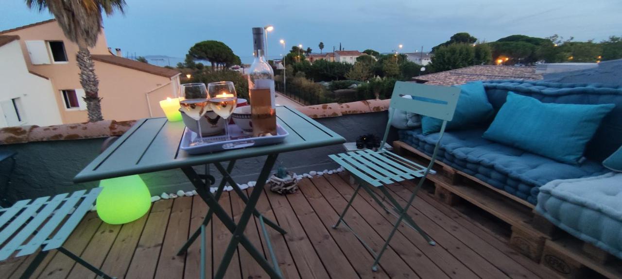 Suite Avec Tropezienne Vue Mer Hyères Exteriér fotografie